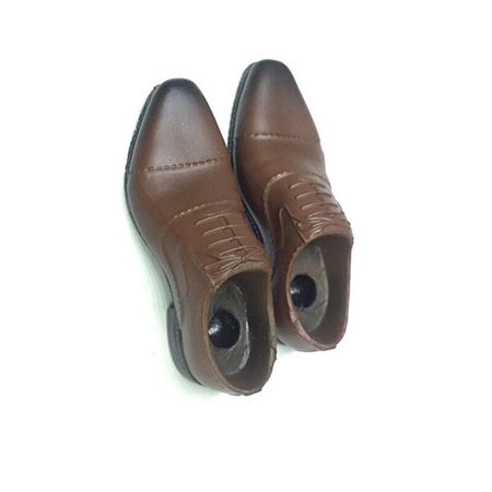 1/6 scale  male toy brown leather shoes  models fit for 12