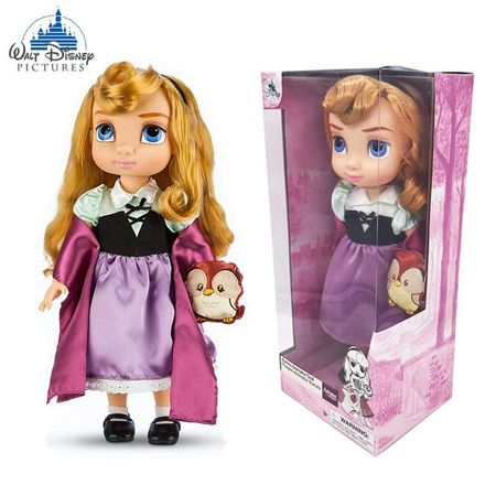 Hasbro 40cm Boxed Salon Doll Handmade Princess Rapunzel Sleeping Beauty Princess Frozen 2 Aishana Dolls Give Girls Birthday Gift