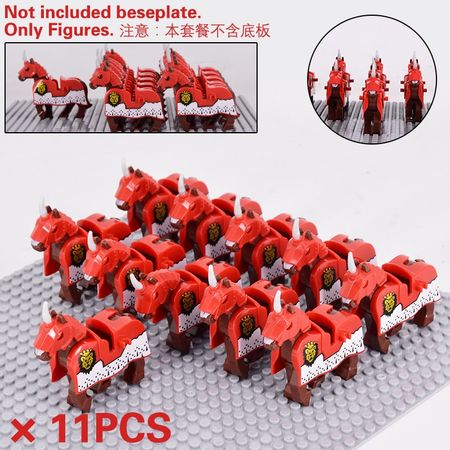The Medieval Knights Horse Rome Spartan Soldiers Medieval Knights Figures Accessories building blocks bricks toys for Children
