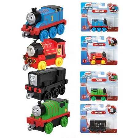 Original Thomas and Friends Train Toys for Boys Tomas Metal MagneticToy Train Set Diecast Model Toy Car for Children Kids Gift