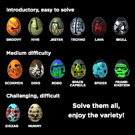 Easter Eggs Kids Puzzle Balls Magic 3d Blind Box  popular toys Labyrinth Creative Educational Games Hot Toys for Children
