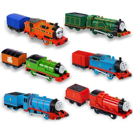 Thomas and Friends Electric James Engine Gordon Henry Belle Trains Railway Accessories Classic Toys Material Toys For Kids