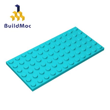 BuildMOC Compatible Assembles Particles 3028 6x12 For Building Blocks Parts DIY LOGO Educational Tech Parts Toys