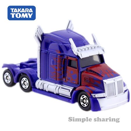 Takara Tomy  Dream Tomica No.148 Transformers Optimus Prime Car Hot Pop Kids Toys Motor Vehicle Diecast Metal Model