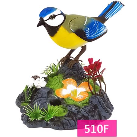 Sound And Voice Control Stimulation Induction Cage Bird Cage Sound Electric Bird Pet Toy Garden Display Children's Toy Gifts