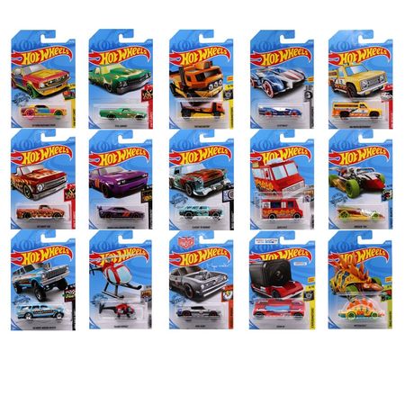5pcs-72pcs/box Hot Wheels Car Model Toys for Children Diecast Metal Plastic Hotwheels Brinquedo Hot Kids Toys for Boys Truck Set