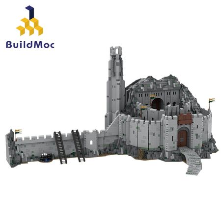 Helm's Deep UCS Scale Fortress of War World Famous Medieval Castle Architecture Building Blocks Toy Buildmoc