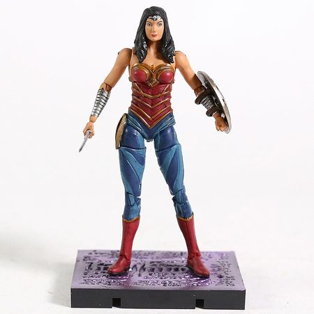 Injustice 2 Superman Wonder Woman Joker Harley Quinn Flash Supergirl PVC Figure Collectible Model Toy