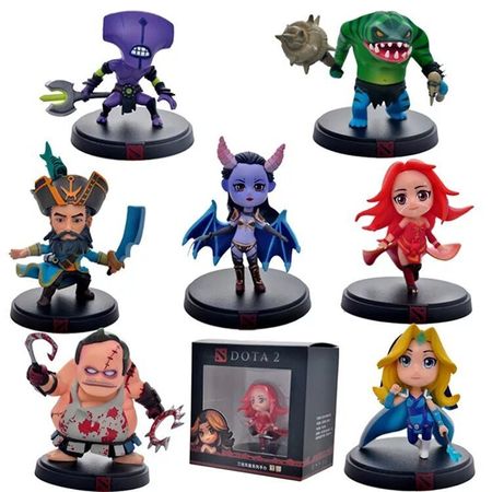 dota2 Toys Ame Figure Kunkka Lina Pudge Queen Tidehunter CM FV PVC Action Figures Collection WOW All Styles DOTA 2