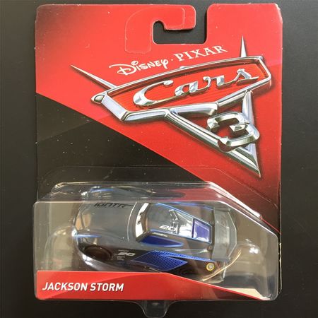 Disney Pixar Cars3  24 piece Alloy Car Model Speed Challenge Black Storm Jackson McQueen Cars 3 DXV29 Children Toy Birthday Gift