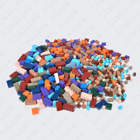 Building Blocks 1000pcs DIY City Creative Bricks Toys  model Compatible With Educational Bulk Bricks Gift for Children