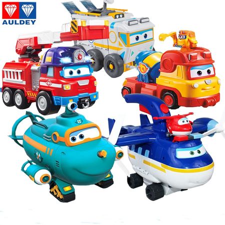 Genuine AULDEY large wing aircraft, Dapeng robot toy, Karl and Dayong rescue vehicle, fire truck toy, children's gift