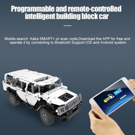 575Pcs Creator Off-road AWD Remote Control Car Building Blocks City Technic RC Racing Car Model Bricks Gifts Toys for Children