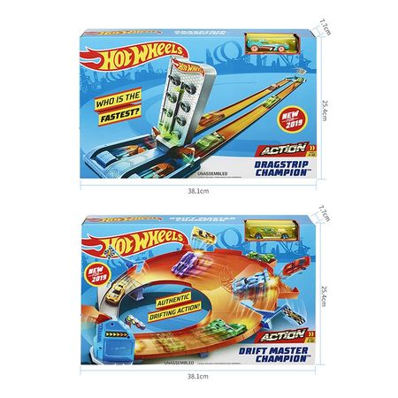 Original Hot Wheels Car Toys Tracks Champion Challenge Hotwheels Toys for Boys Car Drift Master Series Toys for Children Track