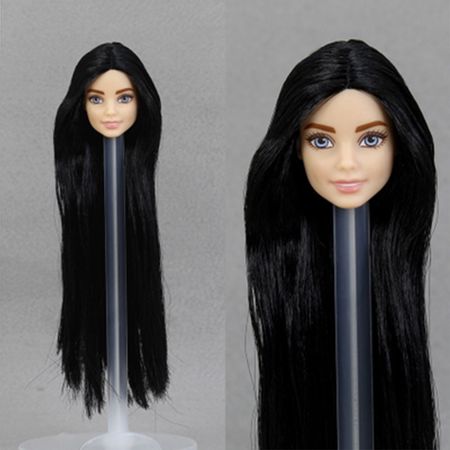 Original Barbie Heads for Dolls Fashion Hair Style Doll Heads for Naked Body Girl Accessories DIY Girls Toys for Children Boneca