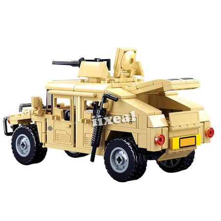 Fit Lego Military Police SWAT Army Tank Car Building Blocks Cargo Troop Carrier Bricks Technic Education Toys Christmas Gifts
