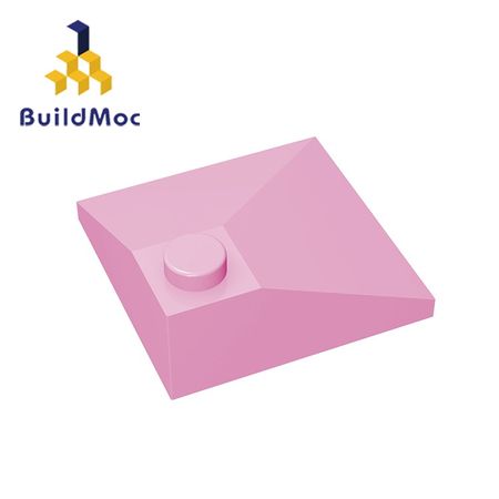BuildMOC Compatible Assembles Particles 3675 Slope 33 3x3 Double Convex For Building Blocks Parts DIY LOGO Educational gift Toys