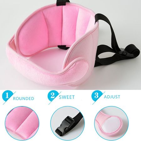 Baby Kids Safety Car Pillow Sleep Neck Pillow Seat Head Protector Belt Neck Nap Protective Head Soft Child Headrest Support