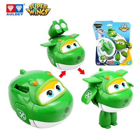 AULDEY Super Wings 12 Styles Transforming Toy Catapult Mini Planes Deformation Airplane Robot Eggs Action&Toy Figures Gifts Kids