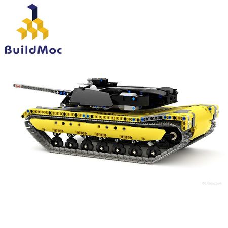 BuildMoc Military Technic Iron Empire Tank technic Building Blocks Sets Weapon War Chariot Creator Army Soldiers Bricks Toys