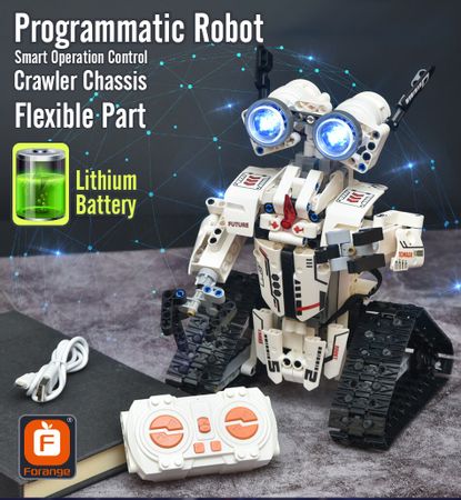 RC Robot Technic Car Building Blocks Fit Lego APP Programmatic Remote Control Intelligent Inventor Brick Toys for Boy Girls Gift