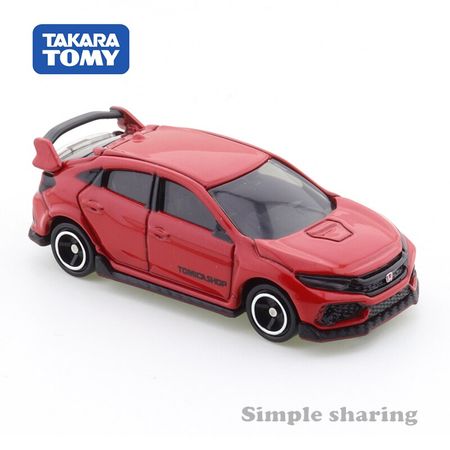 Takara Tomy Tomica Shop Original Honda Civic TYPE R Red Car Hot Pop Kids Toys Motor Vehicle Diecast Metal Model