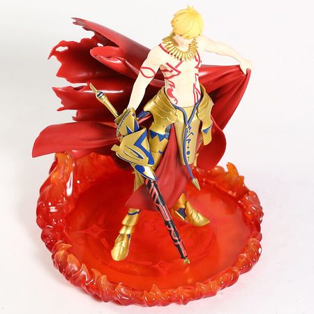 Anime FGO Fate Grand Order Caster Archer Gilgamesh 1/8 Scale Painted Figma PVC Action Figure Statue Collection Model toys
