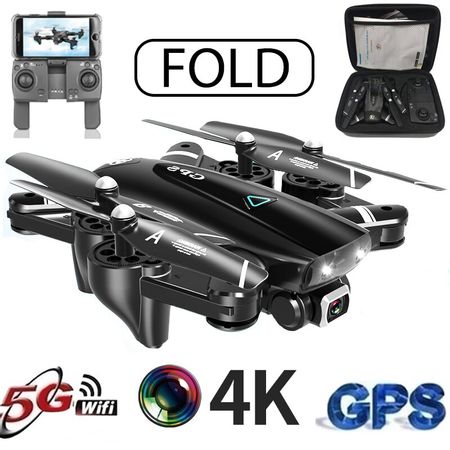 GPS Drone With 4K Camera 5G WIFI FPV RC Foldable Quadcopter Drone Flying Gesture Photos Video Helicopter Toy