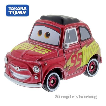 Takara Tomy Disney Pixar Cars Tomica C-22 Luigi (RRC Type) Miniature Hot Pop Kids Toys Motor Vehicle Diecast Metal Model