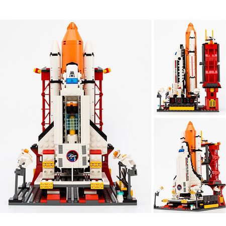 679+pcs Assembly Building Blocks City Space Shuttle Launch Center Model Blocks DIY Bricks Building Toys For Children Gift