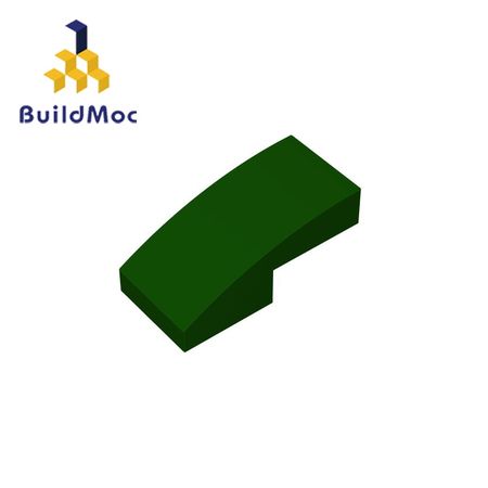 BuildMOC Compatible Assembles Particles 11477 2x1 For Building Blocks Parts DIY LOGO Educational Tech Parts Toys