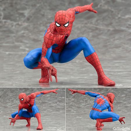 ARTFX + STATUE Spiderman The Amazing Spider Man 1/10 Scale Pre-Painted Figure Model Kit
