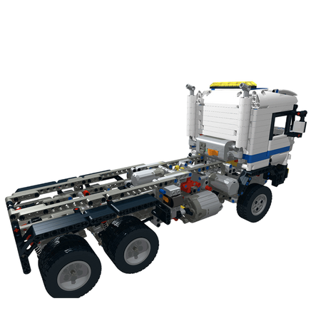 Technic Engineering 6x6 Offroad Modular Truck Building Blocks Vehicle Car Bricks Set Educational DIY Christmas Toys Children Boy
