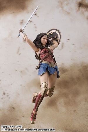 DC Justice League Wonder Woman BJD Joints Moveable PVC Action Figure Collectible Model Toy