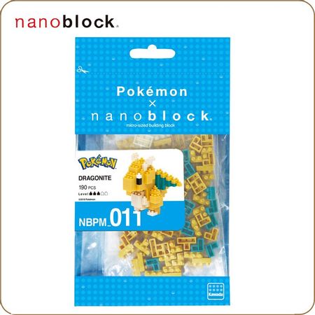 NBPM 011 NANOBLOCK KAIRYU Pokemon Mini Bausteine 100 Teile 12 Jahren 