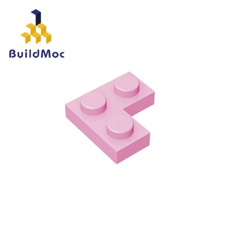 BuildMOC Compatible Assembles Particles 2420 2x2 For Building Blocks Parts DIY LOGO Educational Tech Parts Toys