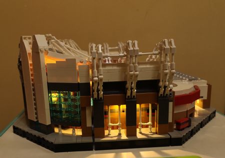 city Fit Lego 10272 Old Trafford Manchester Building Blocks LED Light Kit Light Up Your Blocks Toy (Model NOT Included )