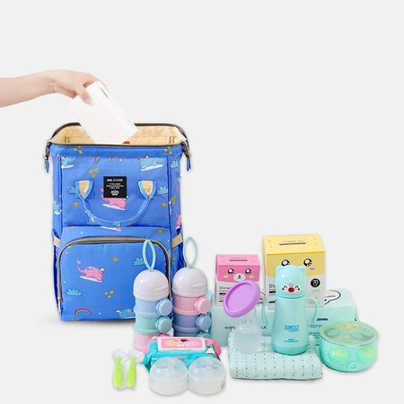 MMloveBB Fashion Maternity Diaper bag For Baby Large Capacity Nappy Bag Travel Mommy Bag For Baby Care Backpack For Mom