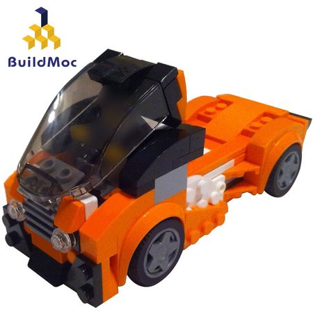 Buildmoc Technic Series Bricks Arocs Truck Drag Head Car lepining 75880 Race Truck Model Kit Building Blocks Kids Toys Gift