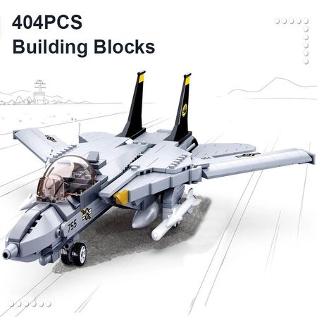404PCS Building Blocks WW2 Military Fighter Armed Building Blocks Aircraft Bricks Toys Holiday Gift For Kids legoINGlys Aircraft