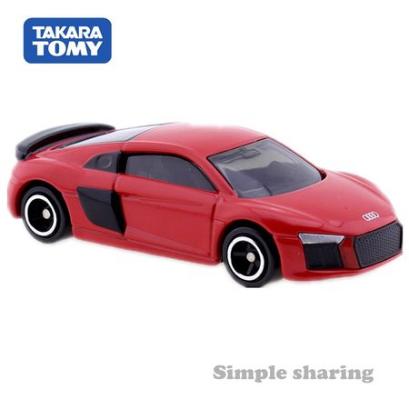 Takara Tomy TOMICA No.39 Audi R8 Model Kit 1:62 Miniature Diecast Car Funny Kids Bauble Hot Pop Baby Toys Collectibles