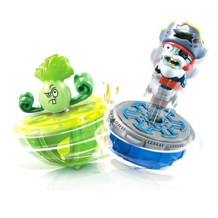 Plants vs Zombies Children versus Toys Gyroscope Magic super transformation peas vegetables set birthday Gifts for kids