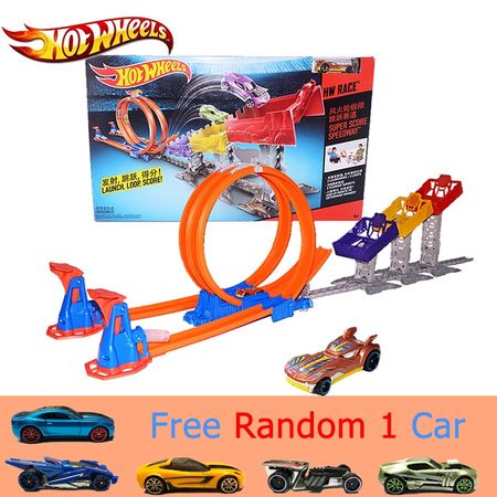 Original Hot Wheels Car Toy Track Limit Jump Classis Movie Antique Hotwheels Cars Toy Track For Children's Gift DJC05