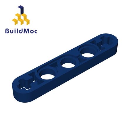 BuildMOC Compatible Assembles Particles 11478 Technic Liftarm 1x5 Thin  For Building Blocks Parts DIY Educational gift Toys