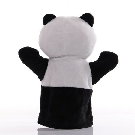 1pcs 25cm Hand Puppet Panda Animal Plush Toys Baby Educational Hand Puppets Story Pretend Playing Dolls for Kids Children Gifts
