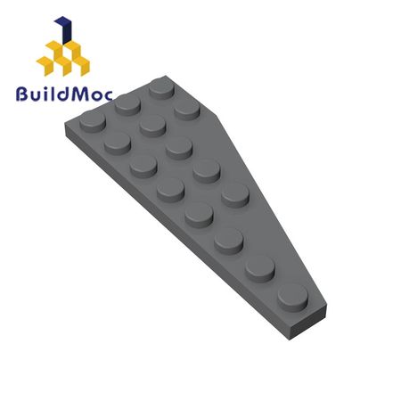 BuildMOC Compatible Assembles Particles 50305 3x8(Left) For Building Blocks Parts DIY LOGO Educational Tech Parts Toys