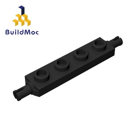 BuildMOC Compatible Assembles Particles 2926 1x4 For Building Blocks Parts DIY LOGO Educational Tech Parts Toys