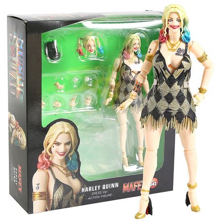 Suicide Squad Harley Quinn Dress Ver MAFEX 042 Action Figure Toy Model Gift