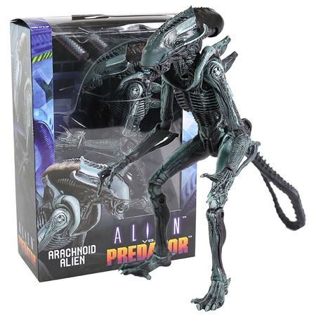 NECA Alien vs. Predator Collectible Model Toys Action Figure Toys 3 Different Alien Statue Collection Model Decoration