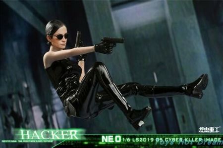 1/6  Cyber Killer LS2019-05 Black Empire Girl Assassin Fit 12